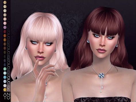 Sims 4 Hair With Bangs Sandiegogost