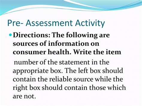 Components Of Consumer Health Pptx