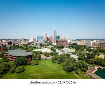 Aerial Photography Downtown Omaha Skyline Stock Photo 1159752676 | Shutterstock