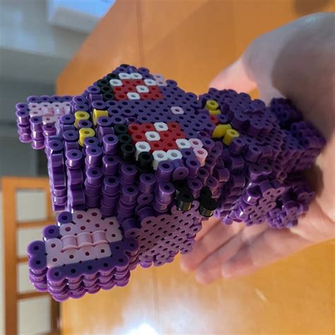 Instant Download 3d Perler Beads Pattern To Build This Cute Anime Star