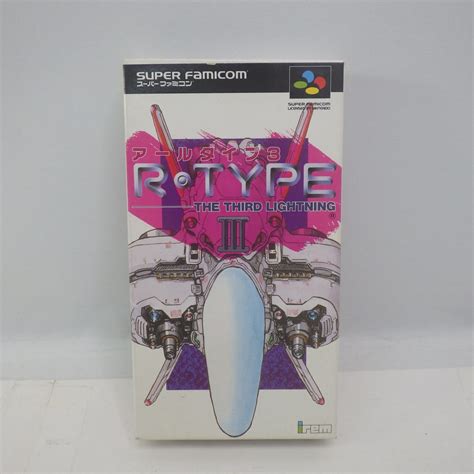 Yahooオークション Sfc「r・type3アールタイプ3」shvc Fr箱 取扱