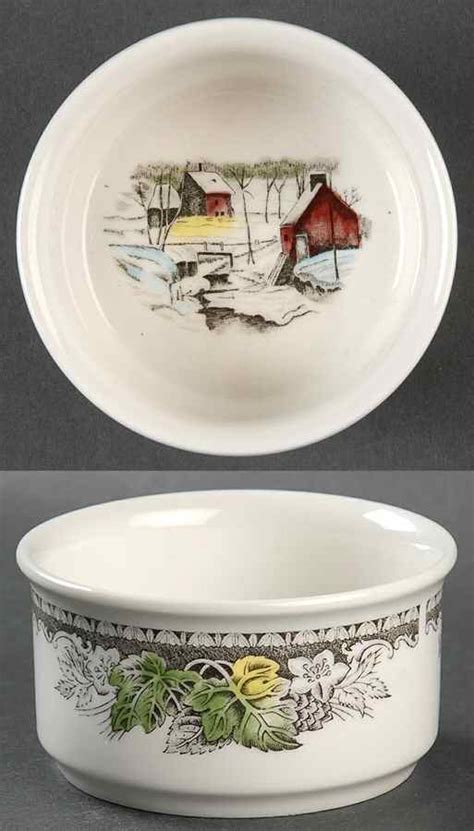 Friendly Village The Made In England Backstamp Ramekin By Johnson