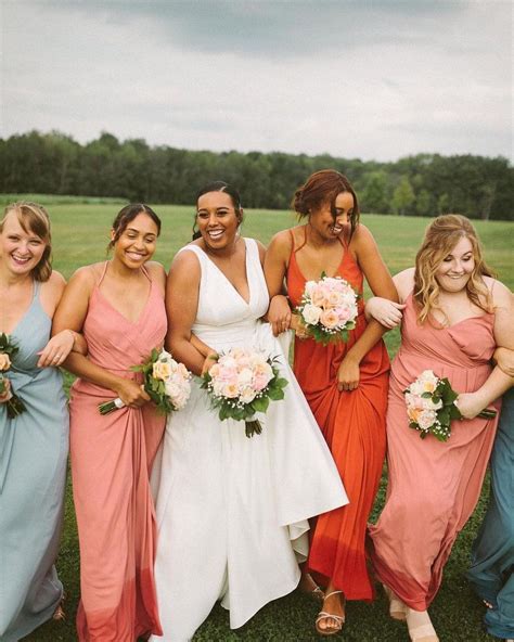 Bridesmaid Colours Dresses Images