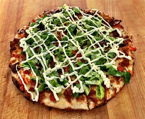 Homemade Blt Pizza Rfood