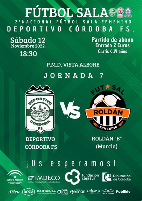 Deportivo Córdoba FS CRÓNICA El Deportivo Córdoba rescata un