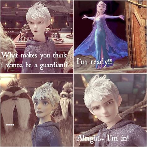 Hahaha Xd Hes In Mais Elsa Y Jack Frost Jake Frost Funny Disney