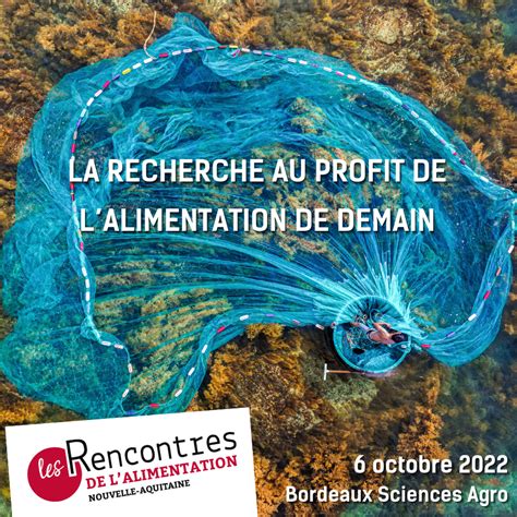 Les Rencontres De L Alimentation La Recherche Au Profit De L