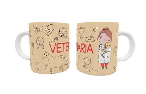 Caneca Veterinária Elo7 Produtos Especiais