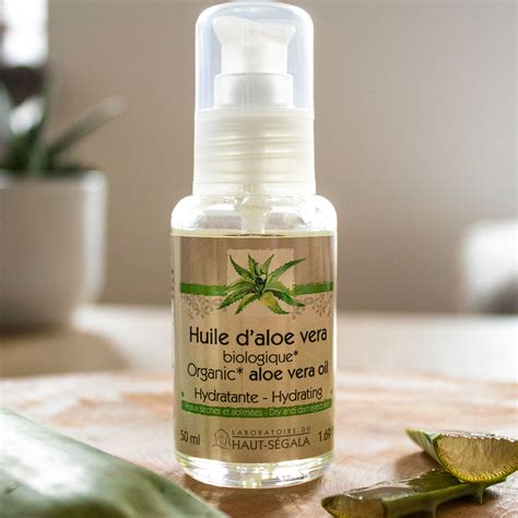 Huile d aloe vera certifiée BIO Laboratoire Haut Ségala