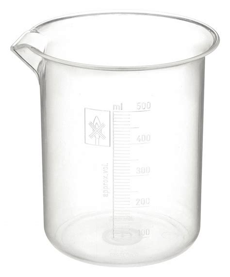 Low Form, 500 mL Capacity - mL, Beaker - 9RTC6|222045-0500 - Grainger