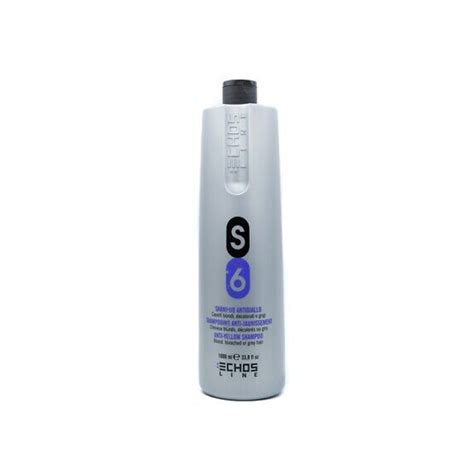 Shampoo Anti Yellow S6 1000ml Echos Line Gloss Beauty Shop Su Tienda