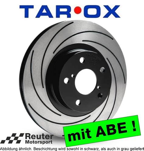 Reuter Motorsport Bmw E I I Tarox Rennsport Bremsscheiben Mit