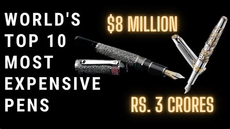 World S Top Most Expensive Pens In The World Most Luxurious