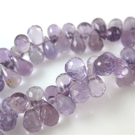 Semi Precious Gemstone Beads Genuine Pink Amethyst Gemstone