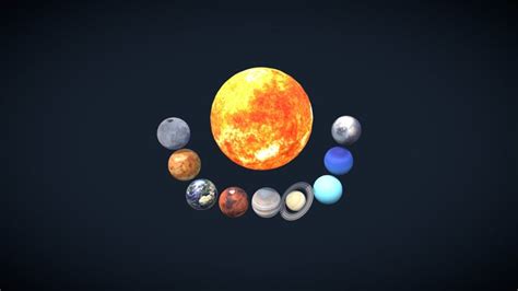 Photorealistic Solar System 3d Models Sketchfab