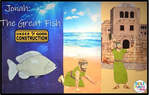 Vbs Under Construction 2 Jonah Bible Fun For Kids