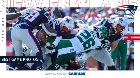 Best Game Photos Presented By Carmax Patriots Vs Jets