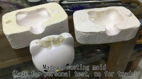 Diy Casting Lead Into Plaster Mold Youtube