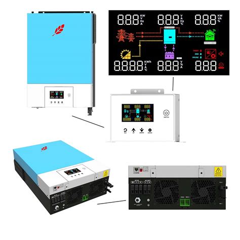 Nextpower On Off Grid 6 2kw 48v Pure Sine Wave Hybrid Solar Inverter Mppt 90 450v Voltage Buy