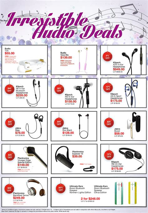 Accessories Best Denki Page 2 Brochures From IT Show 2016 Singapore