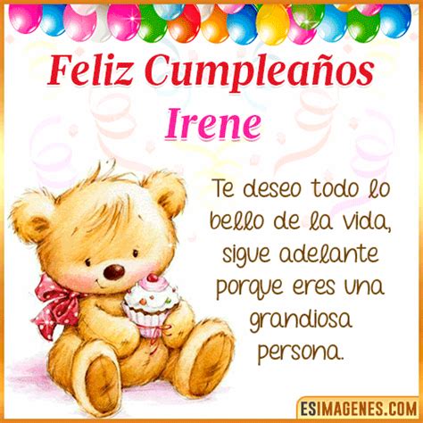 ºº Feliz Cumpleaños Irene 32 Tarjetas y