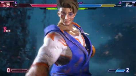 Street Fighter 6 Luke Vs Ryu Cpu Level 8 3x0 Youtube