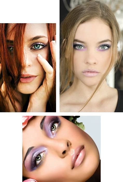 Try Purple Violet Or Plum Eye Makeup With Your Green Eye Color