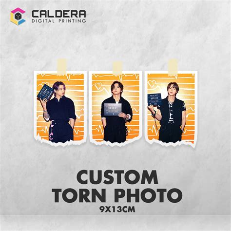 Jual Caldera Digital Printing Cetak Foto Torn Custom Premium Shopee