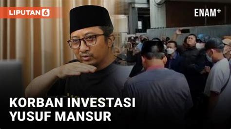 VIDEO Puluhan Orang Geruduk Rumah Yusuf Mansur Minta Kejelasan