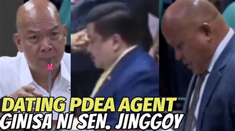 Agent Morales Ginisa Ni Sen Jinggoy Estrada Sa Pagdinig Youtube