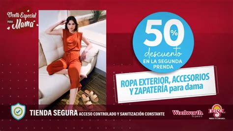 Venta Para Mam Del Sol Y Woolworth Segunda Prenda A Mitad De Precio