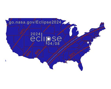 2024 Total Solar Eclipse - USA Map - NASA Pinhole Projector - NASA Science