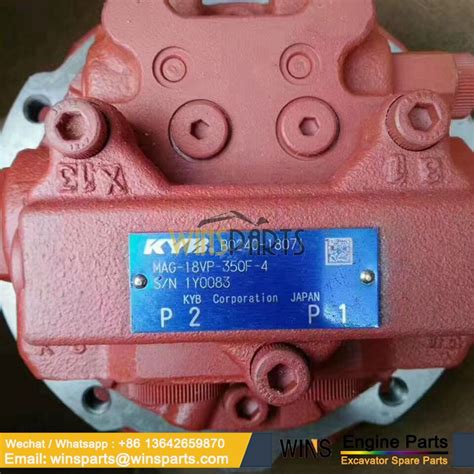 Japan Kyb Mag Vp F Hydraulic Motor Final Drive Motor Excavator