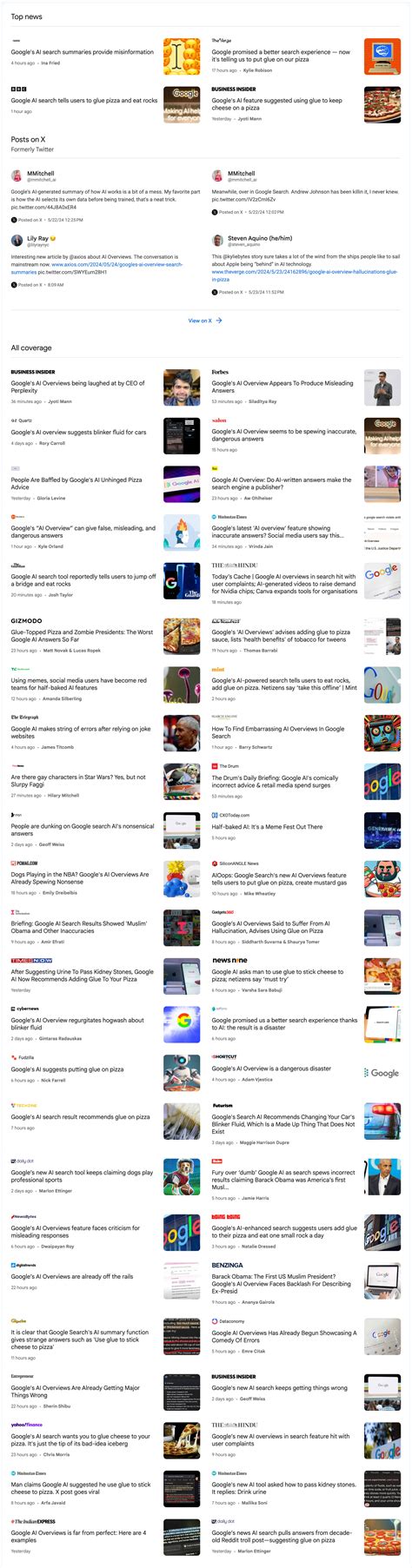 Google AI Overviews under fire for giving dangerous and wrong answers
