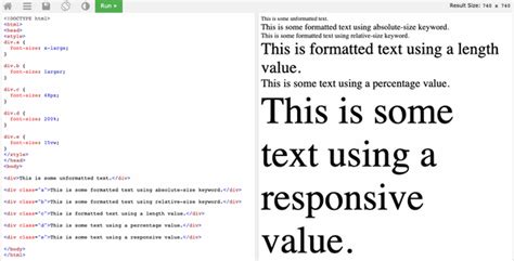 How to Change Font Size in CSS