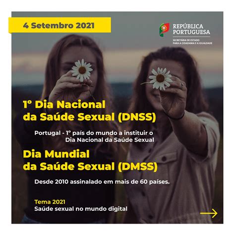 4 Setembro Dia Nacional Da Saúde Sexual Cig