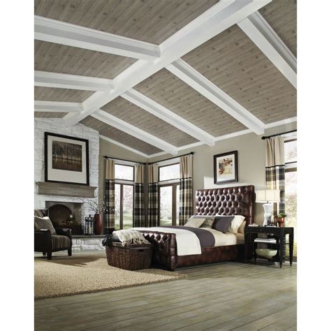 Armstrong X Woodhaven Ceiling Tile Plank Shelly Lighting