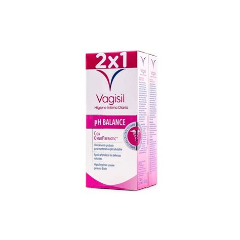 VAGISIL HIGIENE INTIMA GYNOPREBIOTIC 2X1 250 ML