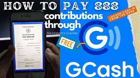 How To Pay Your Sss Contribution Through Gcash Cash In From The Bank