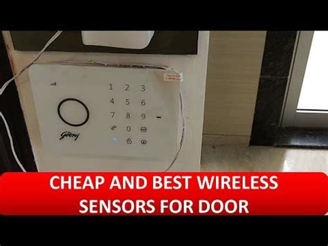 Godrej Wireless Burglar Alarm For Door Best Sensor For Door YouTube