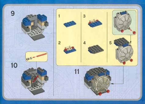 LEGO 7262 TIE Fighter And Y Wing Instructions Star Wars Episode IV