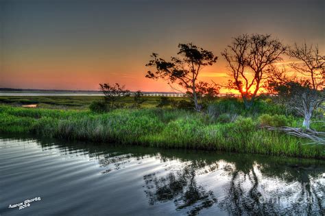 Sunrise Over Bogue Sound Photograph By Aaron Shortt Fine Art America