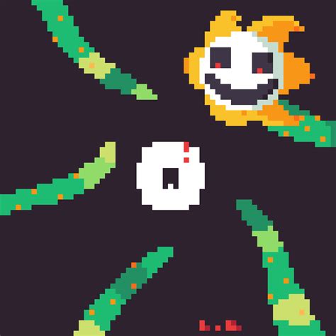 Flowey : r/PixelArt