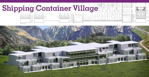 Engineering :: Shipping Container Village and Shipping Container Home ...