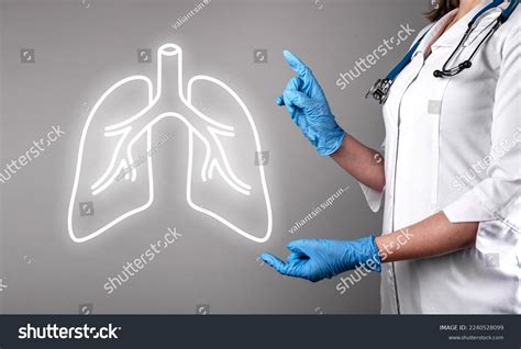 Lungs Health Pulmonology Concept Pulmonary Diseases Stock Photo ...