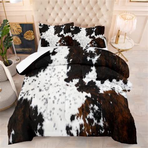 I Tested The Trendy Cow Print Bed Spread And Here S What I Discovered