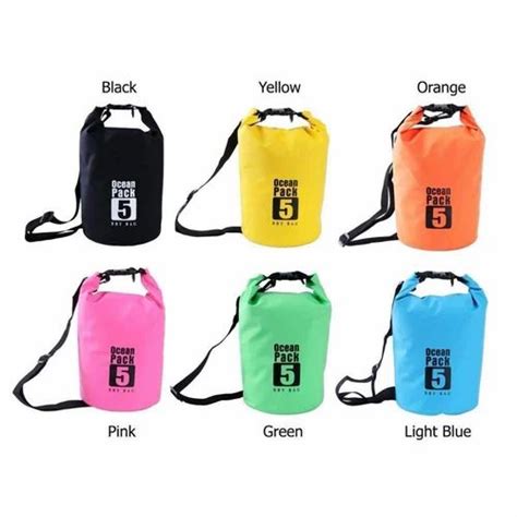 5 Liter Water Proof Ocean Back Dry Bag At Rs 350piece Surat Id 26673172662