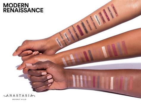 Modern Renaissance Swatches Anastasiabeverlyhills Modernrenaissance