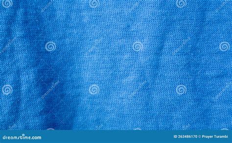 Blue Cloth Texture As Background Stock Photo - Image of ripple, mesh ...