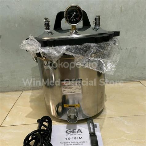 Jual Autoclave Gea Liter Non Timer Sterilisator Gea Liter Non